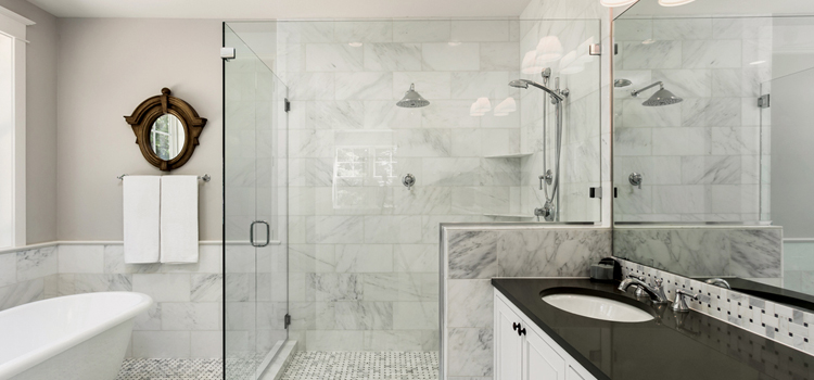 bathroom shower door installation in Yucaipa